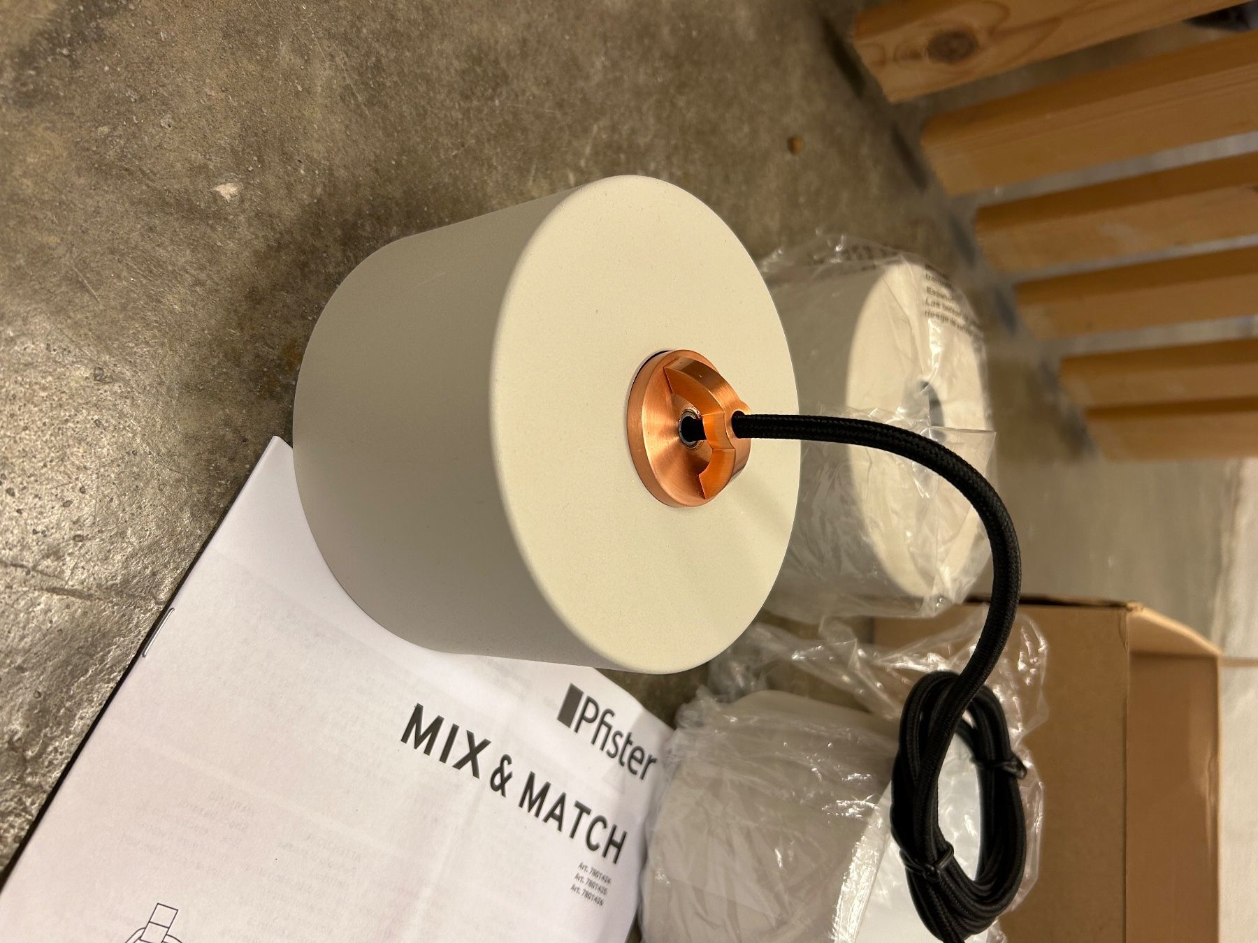 Pfister Lampadari & plafoniere: Deckenlampe Mix&Match – Nuovo (secondo la descrizione) da Luzern venduto da Juhui06 1