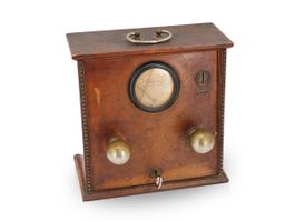 Elektrisierautomat Unikum, mit Münzeinwurf, um 1910 TOP RAR