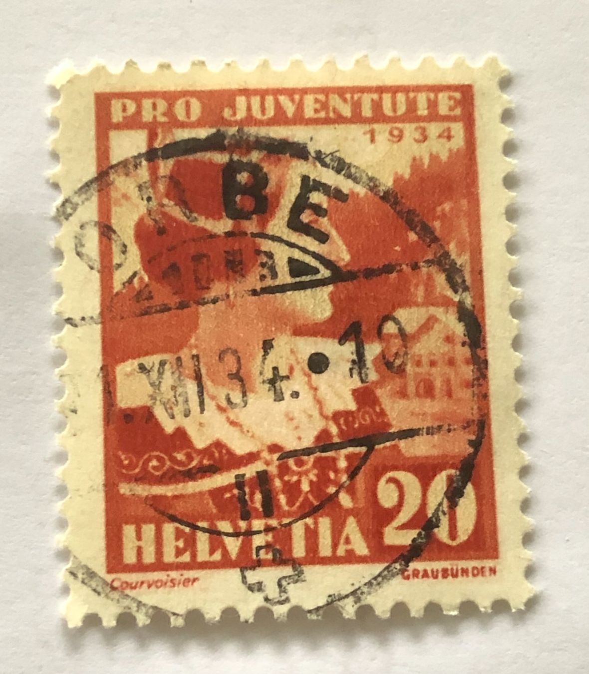 Tutti i francobolli: Pro Juventute Briefmarken gestempel – Usato da Aarau venduto da Billa007