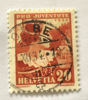 Pro Juventute Briefmarken gestempel
