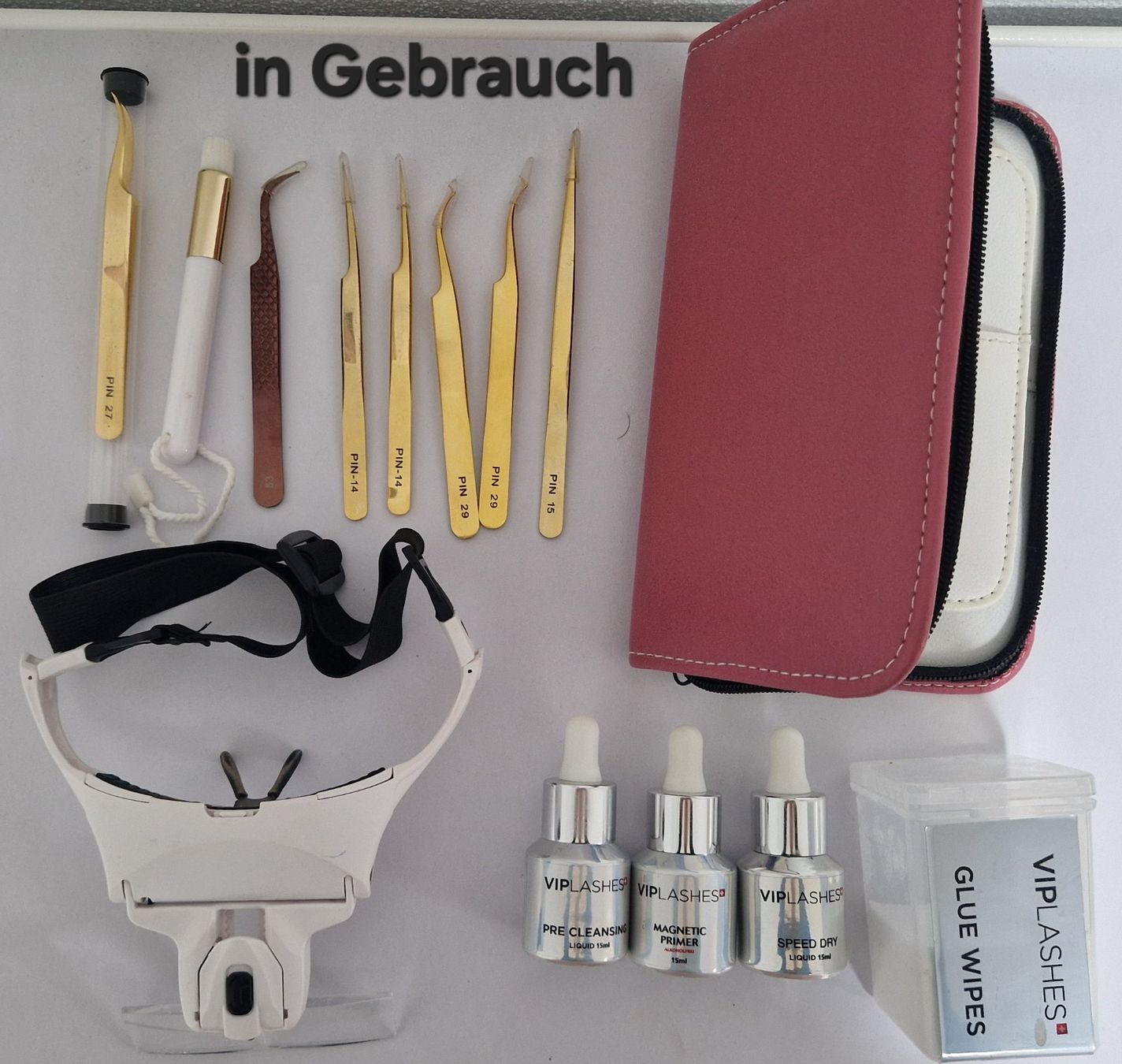 Make-up: VIPLASHES Lash Extensions Set – komplett – Nuovo (secondo la descrizione) da Wettingen venduto da Lady_glam 4