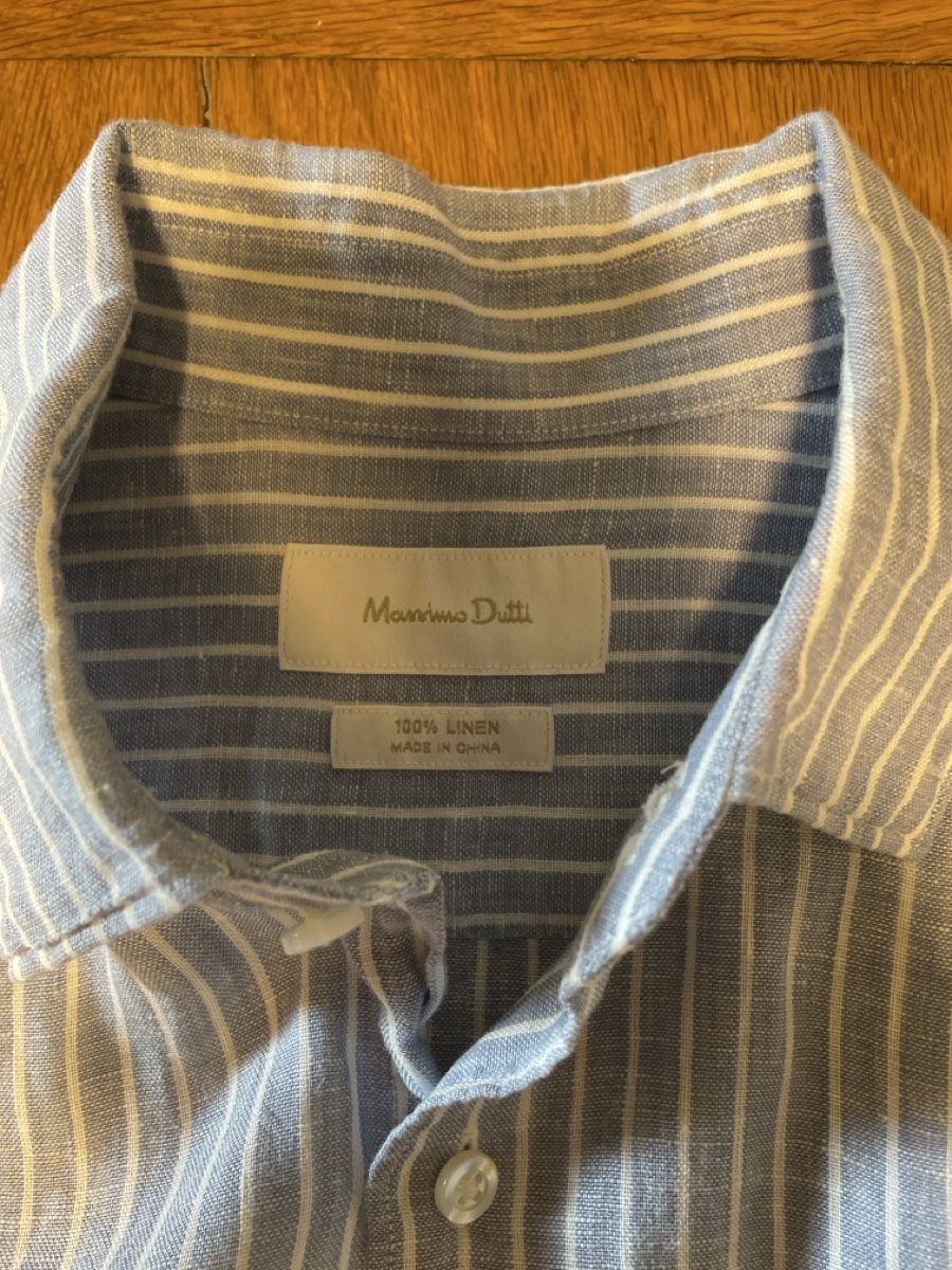Massimo Dutti Camicie: Camicia di Lino Massimo Dutti taglia S – Usato da Lugano venduto da tom_hg62 1