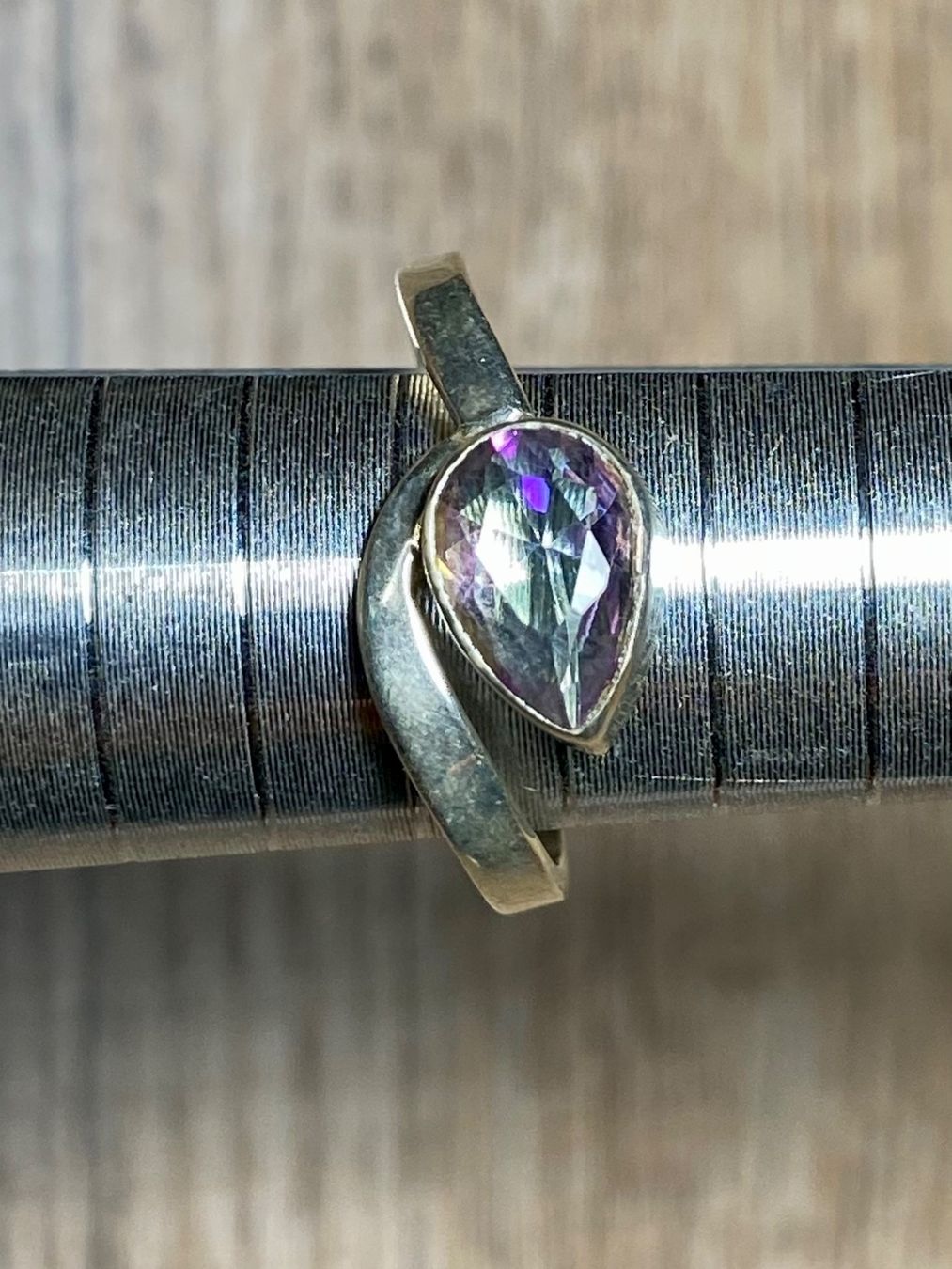 Anelli: kunstvoller 925 Silberring Mystischer Topas – Nuovo e nell'imballaggio originale da Laax venduto da Kiki_Kingdom3