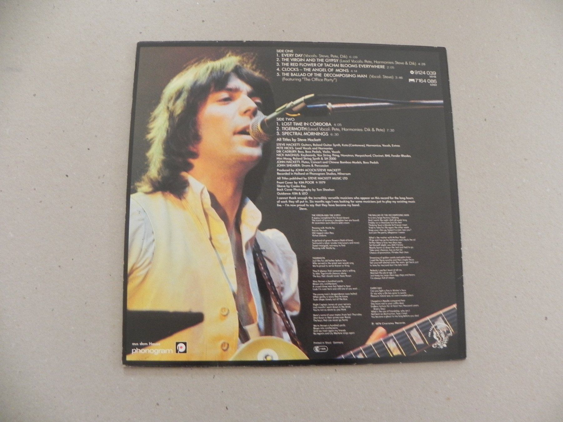 Schallplatten: LP brit. Rock Gitarrist bei Genesis Steve Hackett 1979 – Gebraucht aus Siebnen von krimsie 1