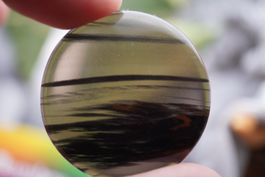 Lamellen   Obsidian         Cabochon 58ct  ab 1.-