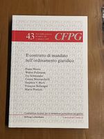Il contratto di mandato nell'ordinamento giuridico, 2008