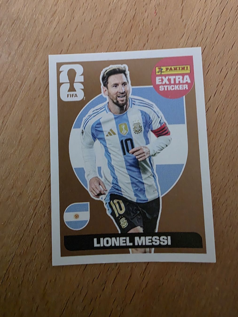 Panini Sammelbilder & Trading cards: WM 2026 Extra Sticker Messi Bronze – Neu (gemäss Beschreibung) aus Dagmersellen von coo91