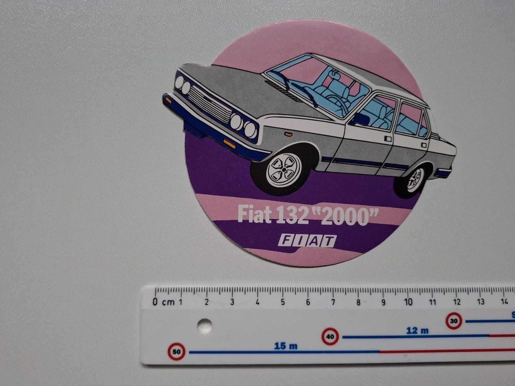 Aufkleber: Fiat 132 - 2000 / 15.- Aufkleber – Neu und originalverpackt aus Biberist von Devision01 1