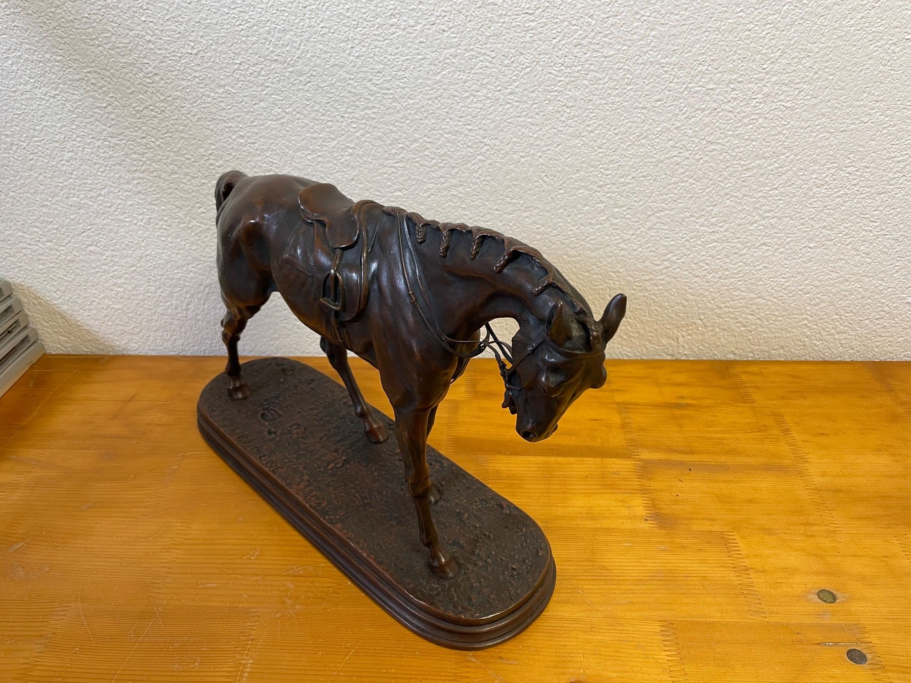 Sculture & Statue: Bronze -Skulptur Pferd P j Mene – Usato da Dällikon venduto da buyandbehappy 1