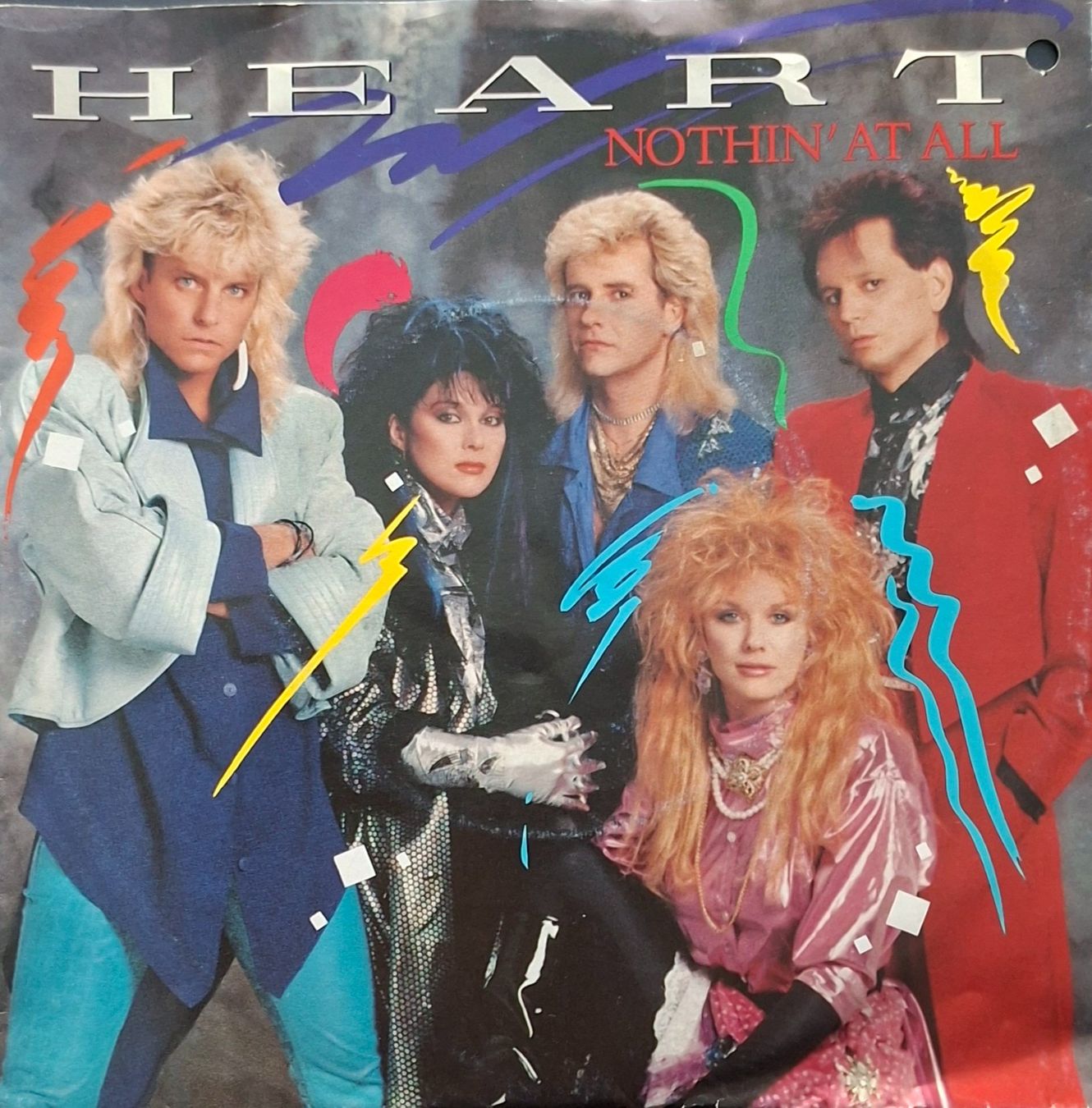 Dischi in vinile: Vinyl-Single Heart - Nothin' At All – Usato da Langenthal venduto da Modo39