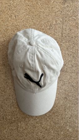 Stylische Puma Cap, hellgrau, neuwertig