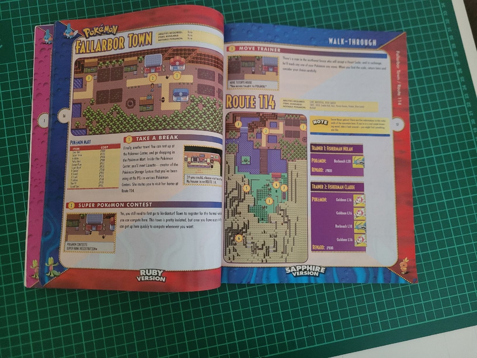 Pokémon Giochi: Pokemon Ruby & Sapphire Official Trainer's Guide Book! – Usato da Meyrin venduto da Retro-GZ 2