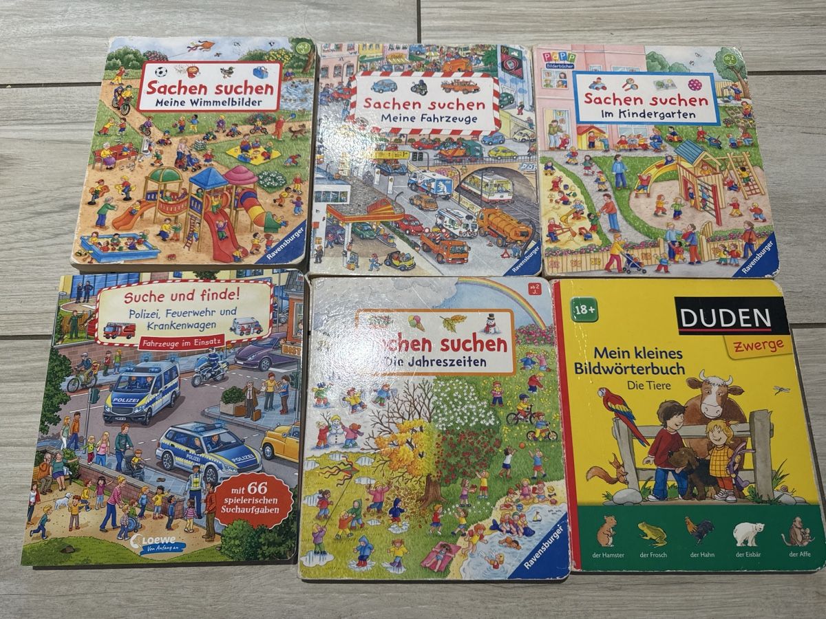 Bücher: Wimmelbücher , Suchbücher Set – Gebraucht aus Gelterkinden von Familienferien