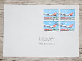 CL18 Enveloppe + Timbre Suisse 1987