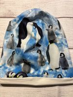 Pinguin Beanie, Wendemütze, Ökotex, Gr. 54 NEU