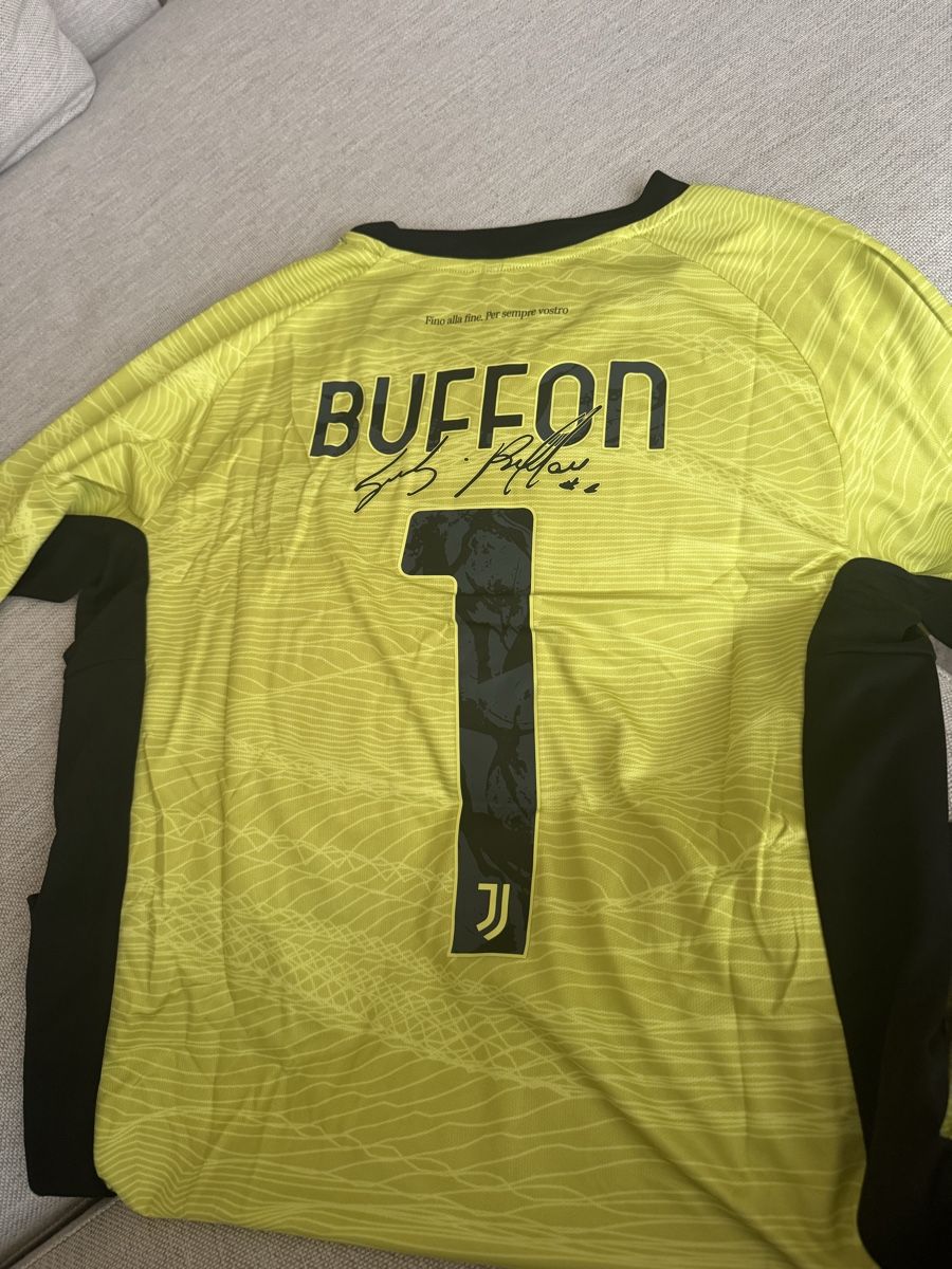 Juventus Canottiere & Pantaloni: Gianluigi Buffon Juventus Trikot, Drucksigniert Orginal – Nuovo e nell'imballaggio originale da Berg TG venduto da janik_h 1