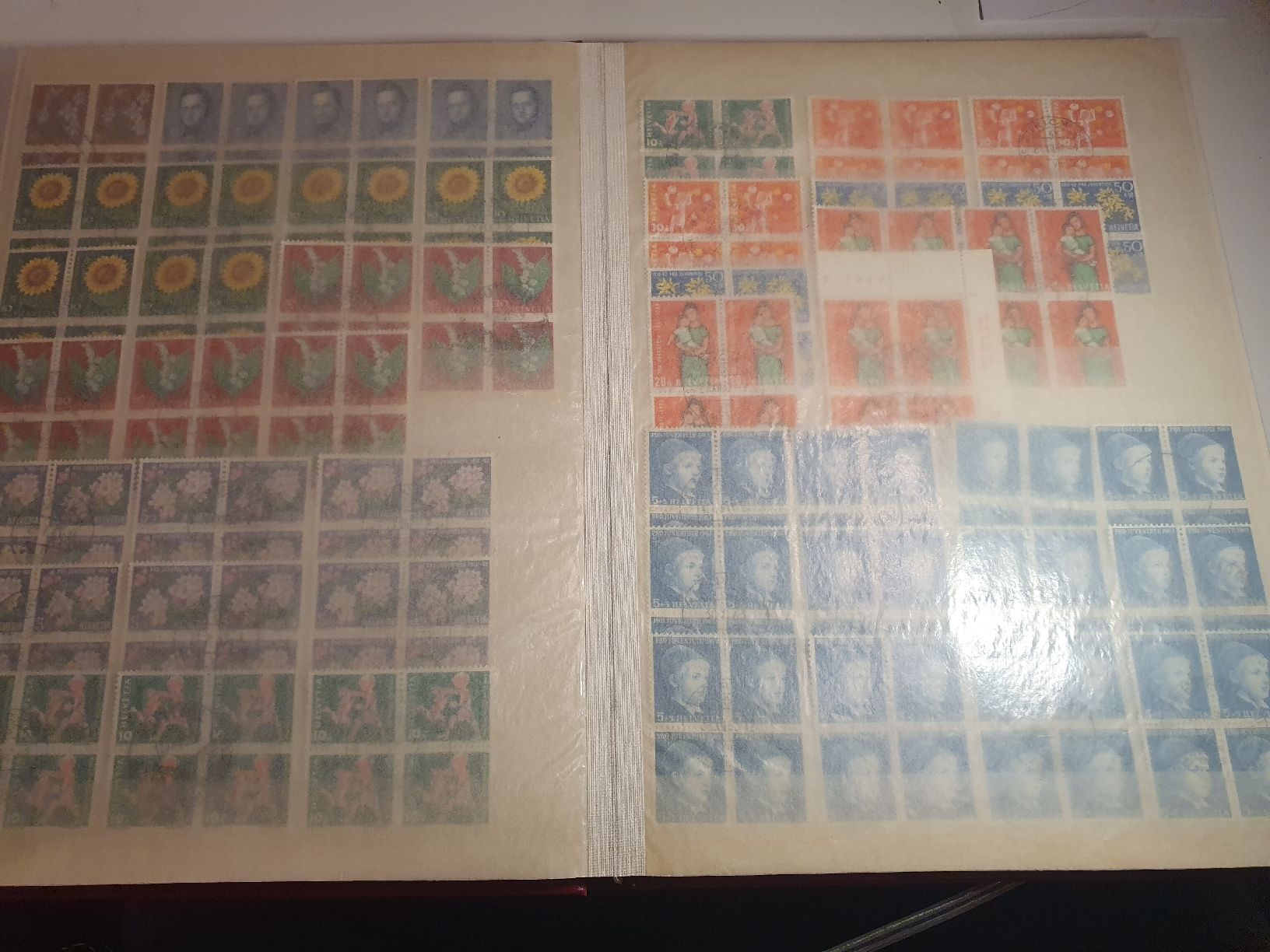 Alle Briefmarken: PJ Viererblock Sammlung Kat.2750 – Gebraucht aus Altstätten SG von Pixi06 4
