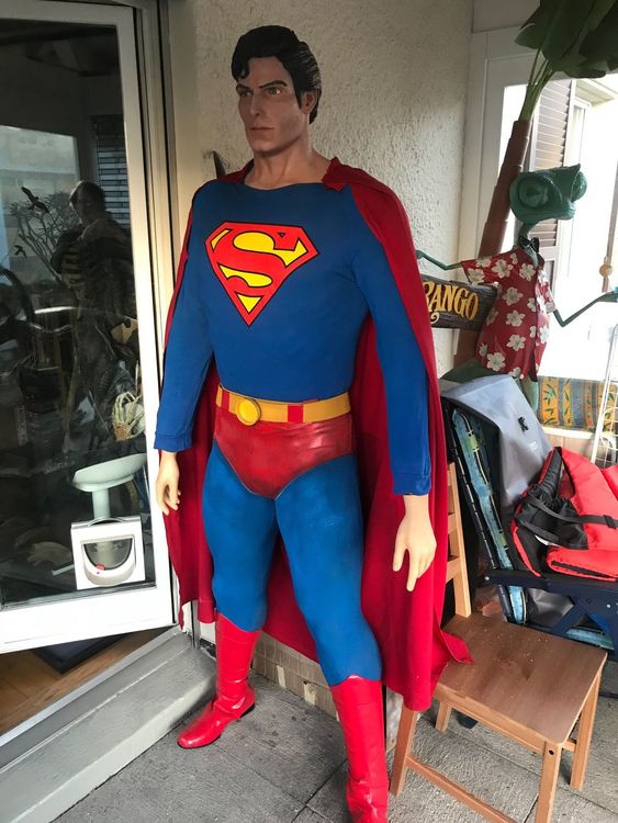 1:1 Superman Christopher Reeves Statue not Sideshow DC Comic (Gebraucht ...