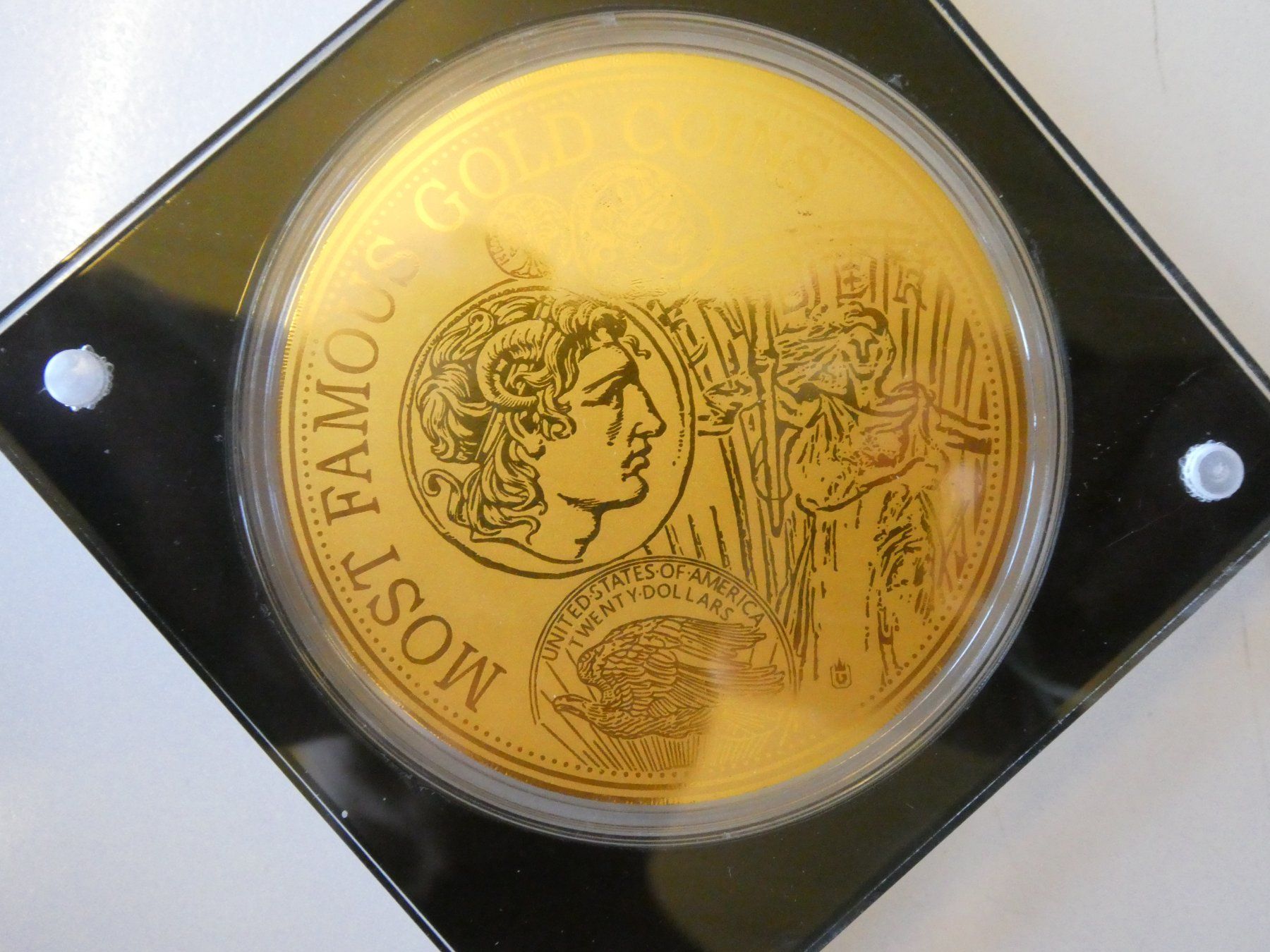Medaillen: Medaille 20 Dollars Double Eagle, 1/100 Oz Feingold .999 – Neu (gemäss Beschreibung) aus Hinterforst von Rohusri 2