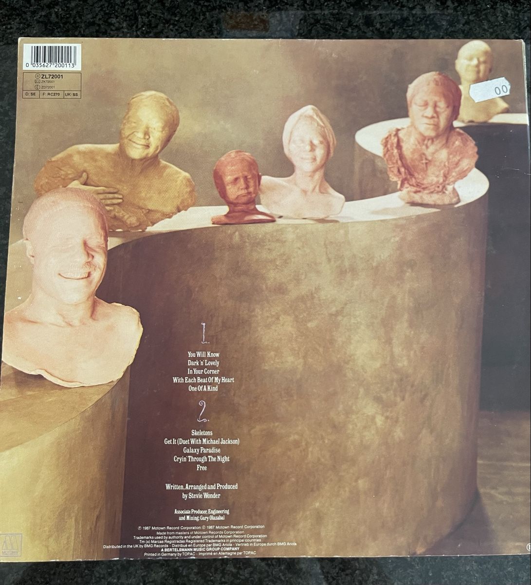 Dischi in vinile: LP Stevie Wonder – Usato da Muri b. Bern venduto da Lebua2018 1