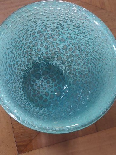 Vasi & Recipienti: Schwere DuZt Bubble Glasvase/ Cachepot – Usato da Hergiswil NW venduto da maiette-23.N 2