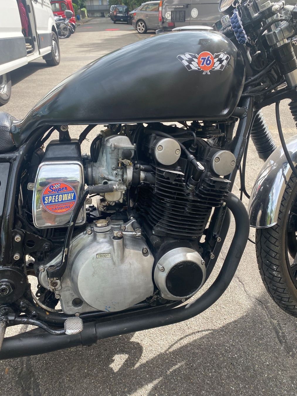 Suzuki Strada: Suzuki GS 850 Caferacer – Usato da Bern venduto da Sportgott 1
