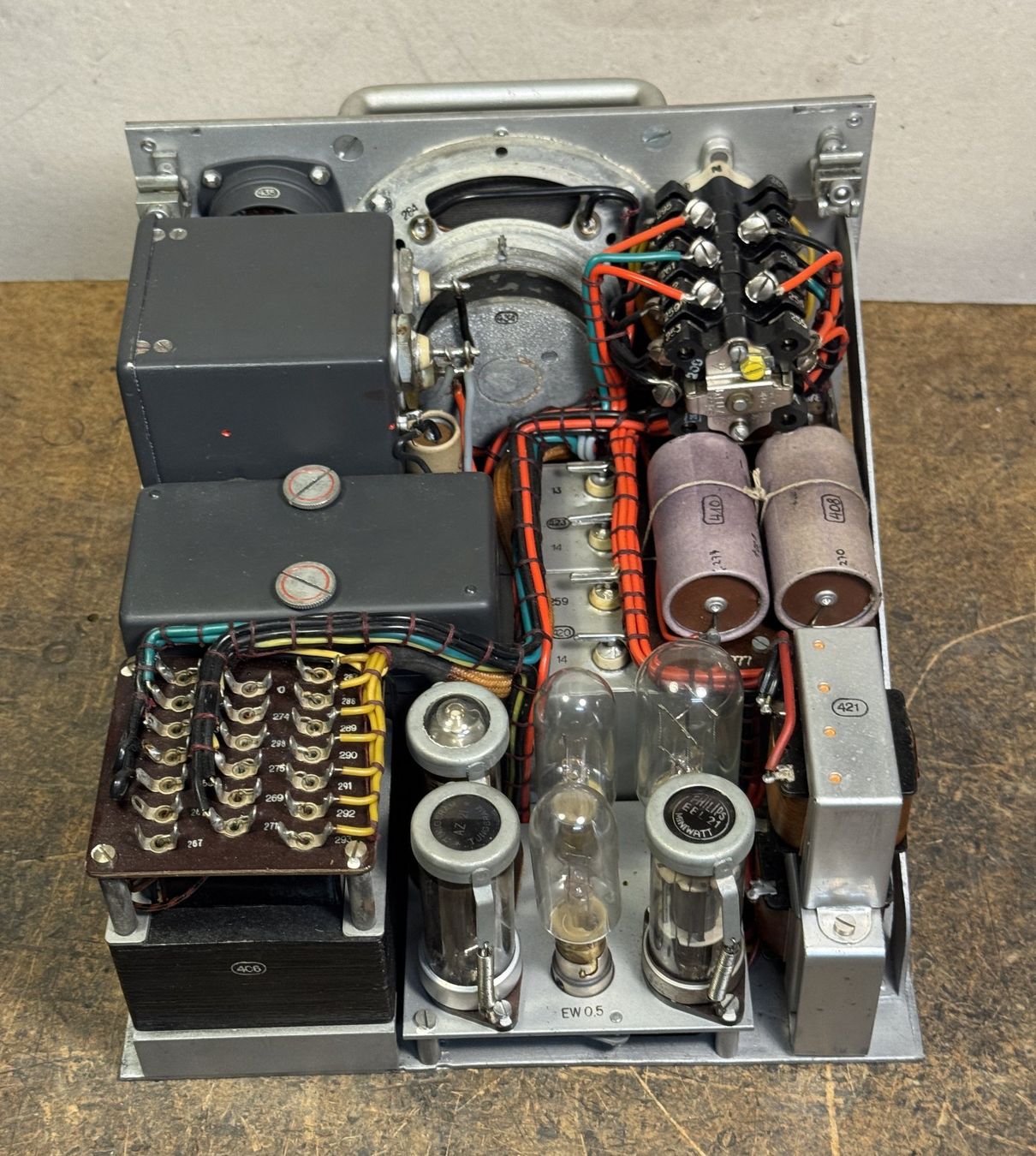 Radiocomunicazione: Autophon E-44 (E-602) Allwellenempfänger – Usato da Ins venduto da funkflieger 8