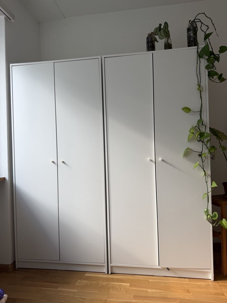 Ikea Armadi: Kleiderschränke weiss – Usato da Basel venduto da angelabraun