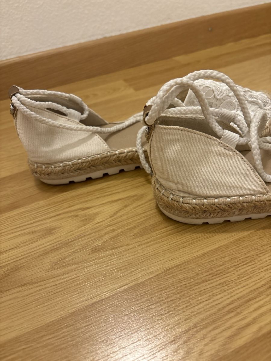Scarpe da donna: Sommer Espadrilles mit Schnürung, Grösse 40 – Usato da Baar venduto da steffi_16 4