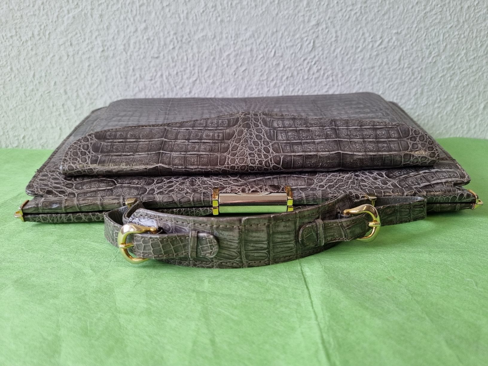 Borse da donna: Krokodilleder Handtasche – Usato da Schönenwerd venduto da Chez_Mimi 4