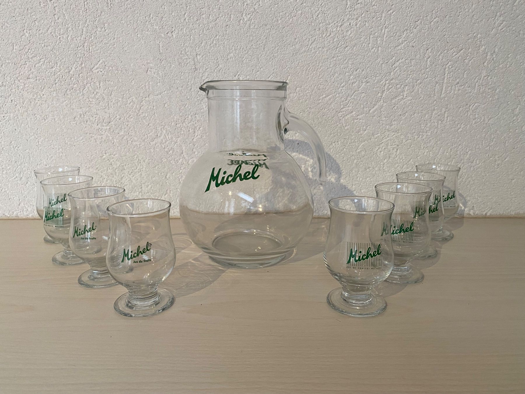 Geschirrsets: Krug mit 8 Gläser von Michel – Gebraucht aus Hägglingen von Karin0802 7