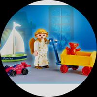 Playmobil Engel mit Wagen und Teddy 7971 NEU OVP