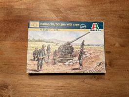 Italeri Militär Modellbausatz mit Kanone 1:72 Italien