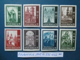 Österreich 1948 Nr. 885-892 postfrisch **