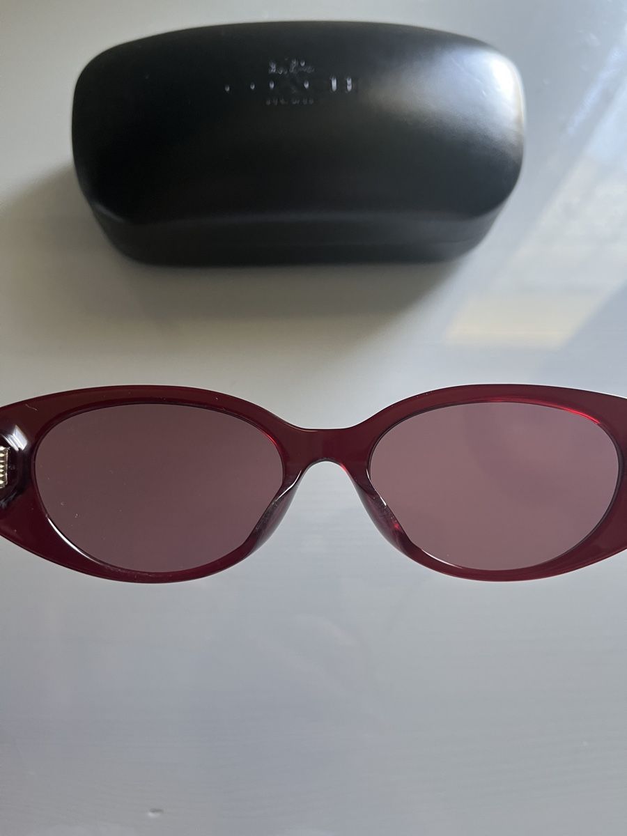 Coach Occhiali & Lenti: COACH Sonnenbrille - transparent red – Nuovo (secondo la descrizione) da Sulgen venduto da jac_hp2g 1