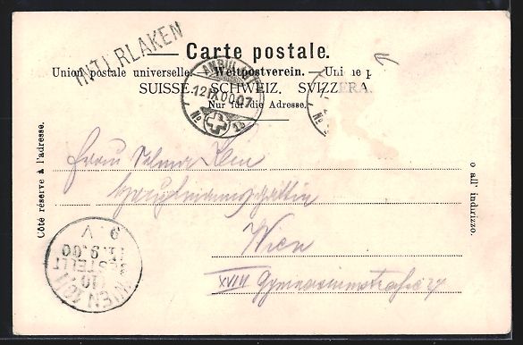 Cartoline postali: AK Brünig, Bahnhof-Buffet mit Bergbahn – Usato da Berlin venduto da bartko-reher 1