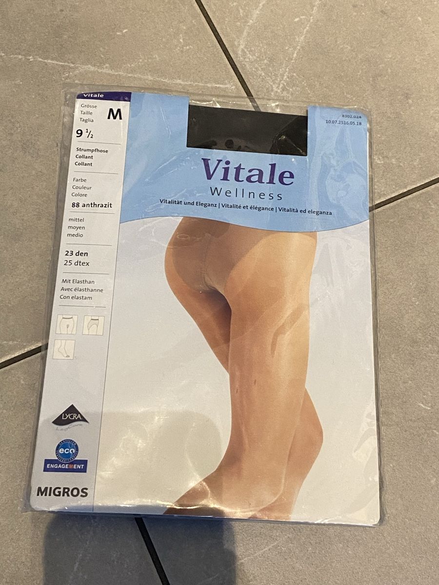 Calze & Collant: Anthrazit Strumpfhose, Grösse M, 23 DEN – Nuovo e nell'imballaggio originale da Hünenberg See venduto da lar_9zjk