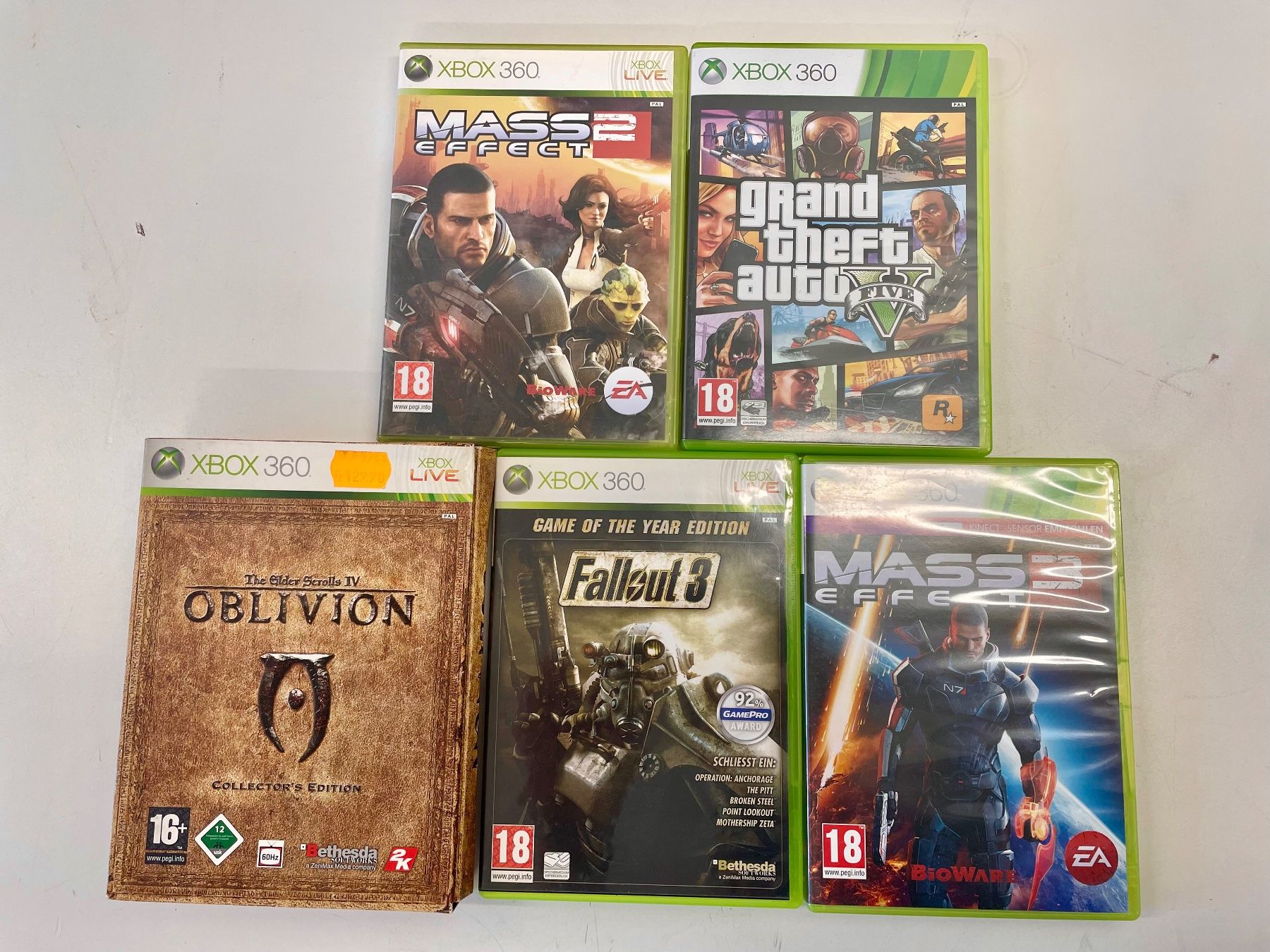 Microsoft Console: Microsoft X Box One mit 5x 360 Spielen /Ohne Controller – Usato da Niederdorf venduto da LeptonAG 3