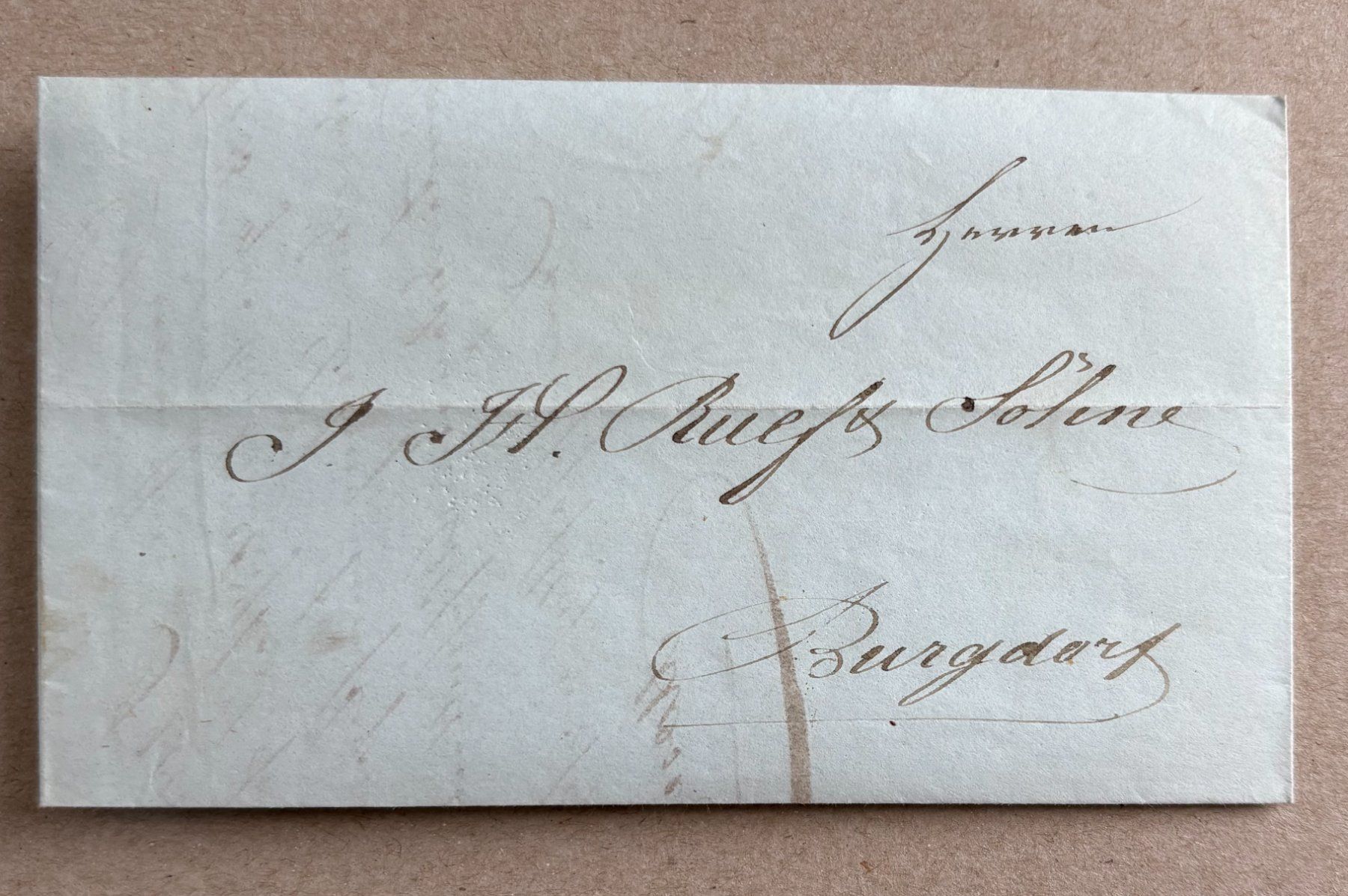 Documenti: HISTORISCHER BRIEF 1841 – Usato da Ostermundigen venduto da wini63