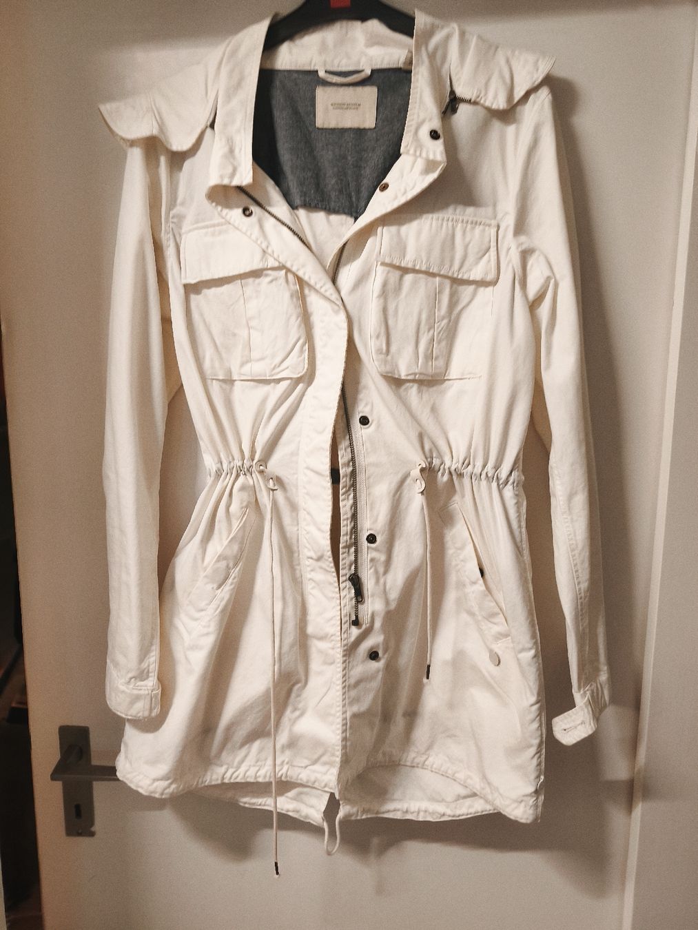 Giacche: Maison Scotch & Soda White Parka – Usato da Tagelswangen venduto da son_z88g