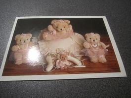 Ansichtskarte Teddybären