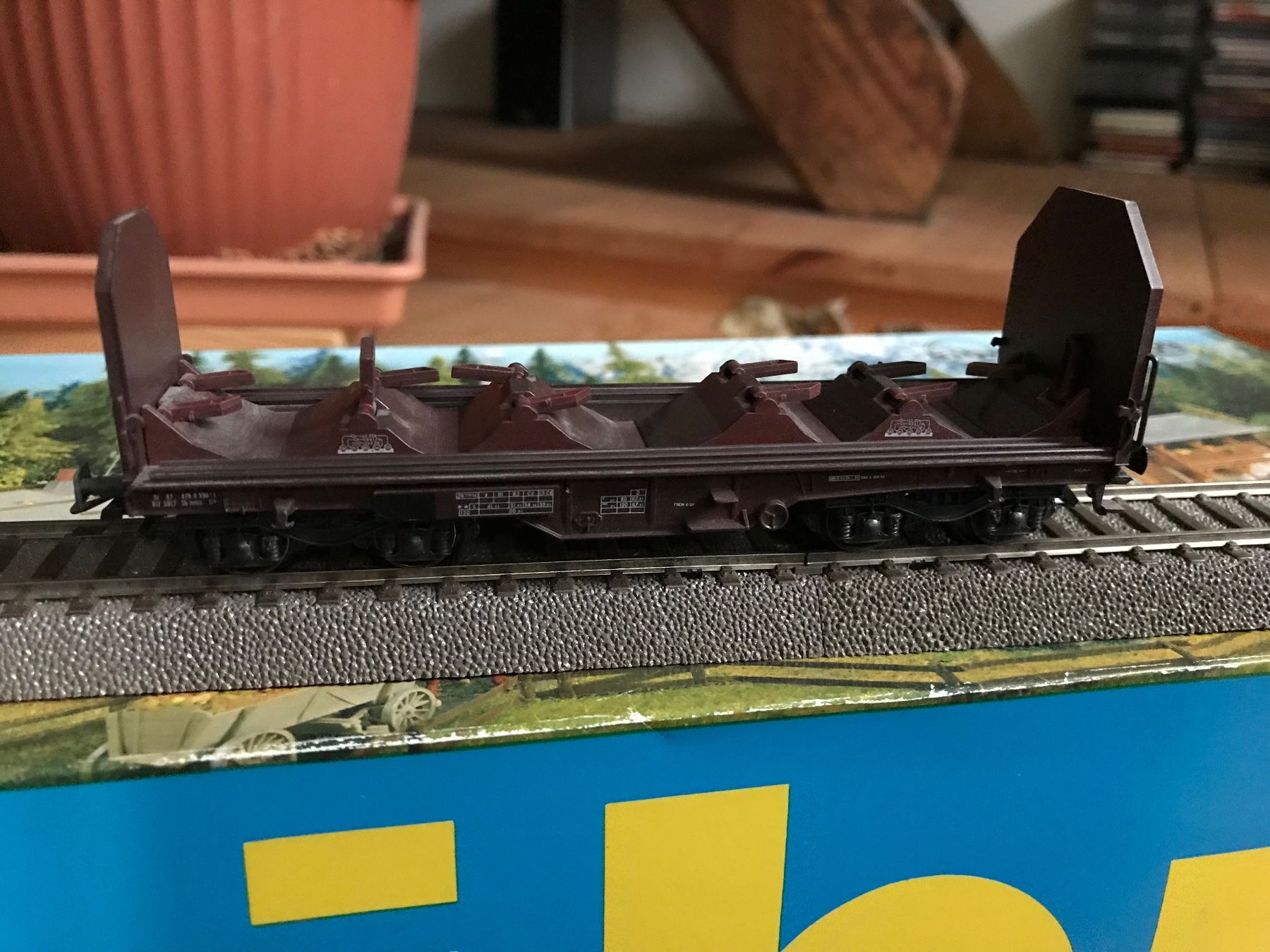 Märklin Modellini di ferrovie: märklin teleskophaubenwagen – Usato da Liestal venduto da ozo2005