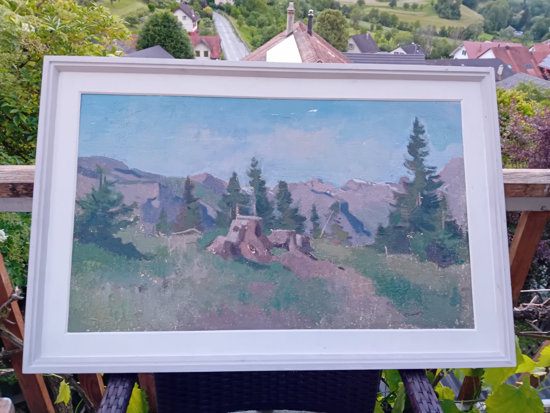 Foto & Immagini: oelbild von Karl Moor – Usato da Kienberg venduto da yvo_pd8g 1