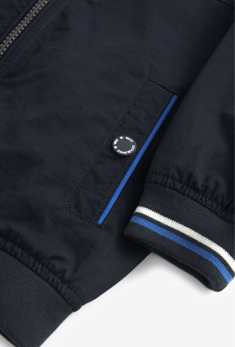 Next Vestes & Manteaux: Navy Blue Smart Harrington Jacket – D'occasion à Zürich par KrisZH 3