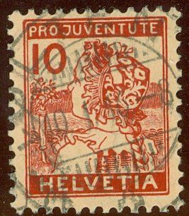 Tutti i francobolli: 1916 Schweiz Pro Juventute – Usato da Zürich venduto da yago-rot