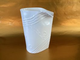 Hutschenreuther / Porzellan Vase weiss