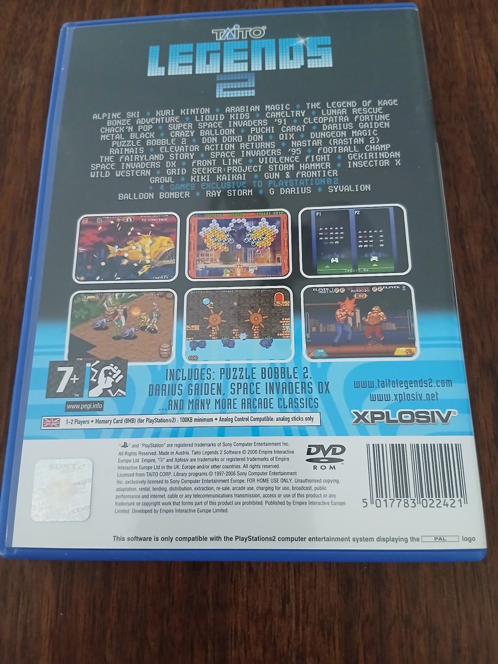Giochi: Taito Legends 2 PS2 Spiel Sammlung – Usato da Pfungen venduto da Himbogame 1
