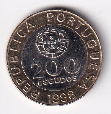 Tutti le monete: Portugal 200 escudos 1998ss-vorz – Usato da Neuchâtel venduto da karlpierrino 1