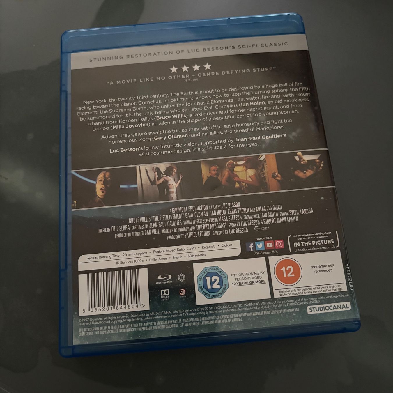Alle DVDs: The Fifth Element (Blu-ray, Region Code B, UK-Version) NEU – Neu (gemäss Beschreibung) aus Schaffhausen von AMJoho 1