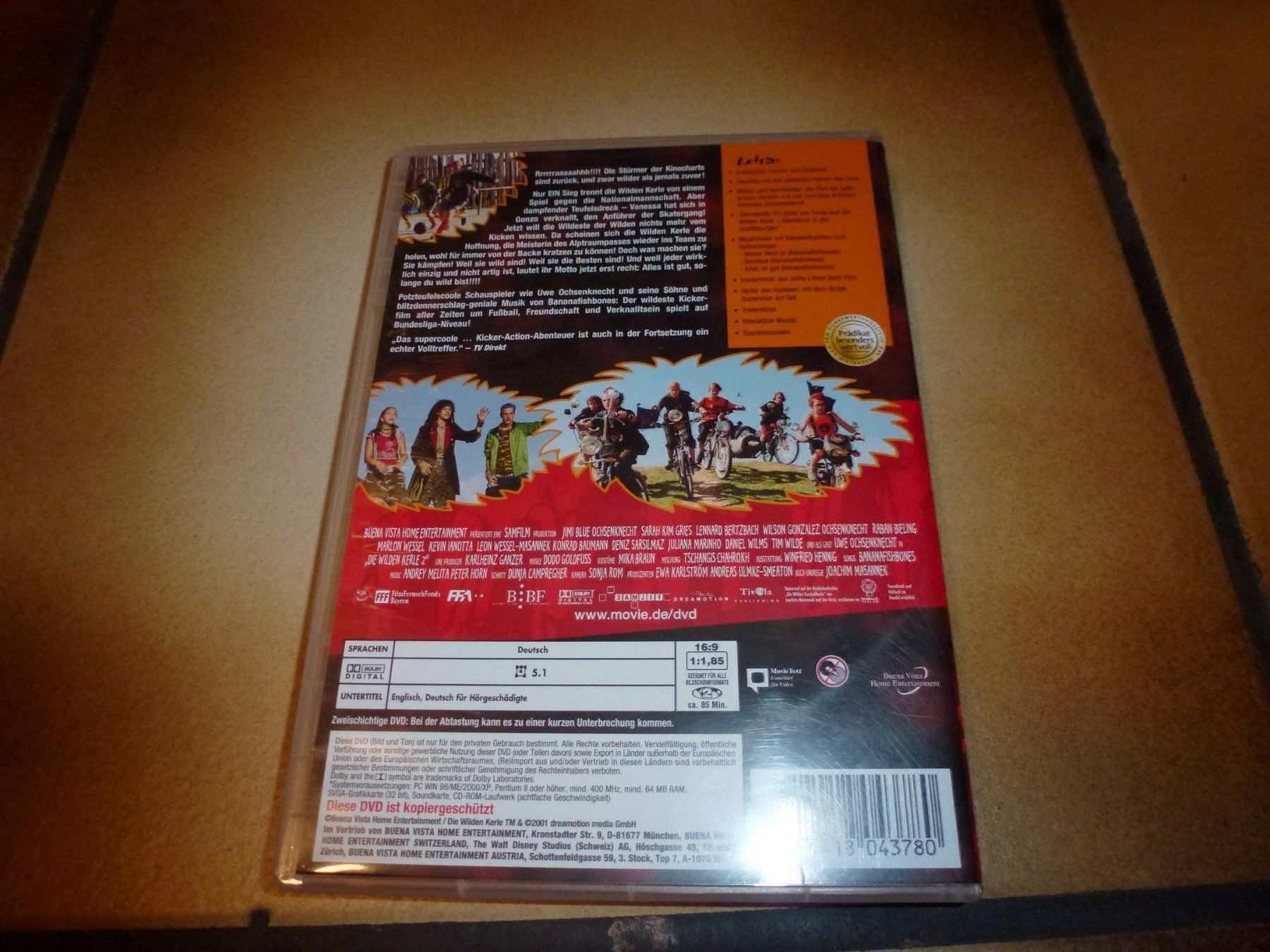 Tutti i DVDs: Die Wilden Kerle 2 DVD – Usato da Olten venduto da Disc-Verkauf 2